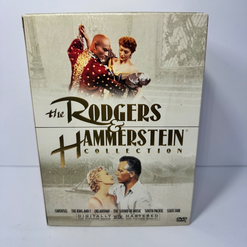 Rodgers & Hammerstein Collection DVD Box Set 6-Movie Classic Musicals THX VTG